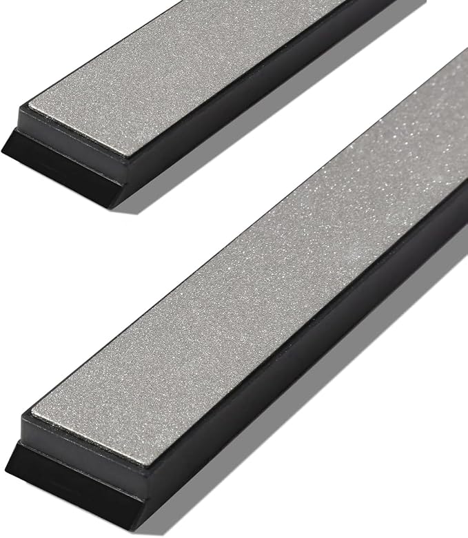Professional Sharpener with 8 Sharpening Stones,Fixed Angle Kitchen Chef Knife Sharpening Kit, Grinding Gripping System Tool,