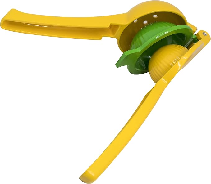 Vin Bouquet FIK 476 Manual 2 in 1 Citrus Portable Hand juicer for Oranges, Lemons and Limes, Stainless Steel