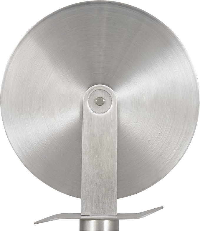 Culinare Naturals C70004 Pizza Cutter Wheel | Sustainable Bamboo/Stainless Steel | (L)220mm x (W)10mm | Manual Hand Held Slicing Tool For Pizzas/Kitchen Utensil | Metal Slicer | Not Dishwasher Safe