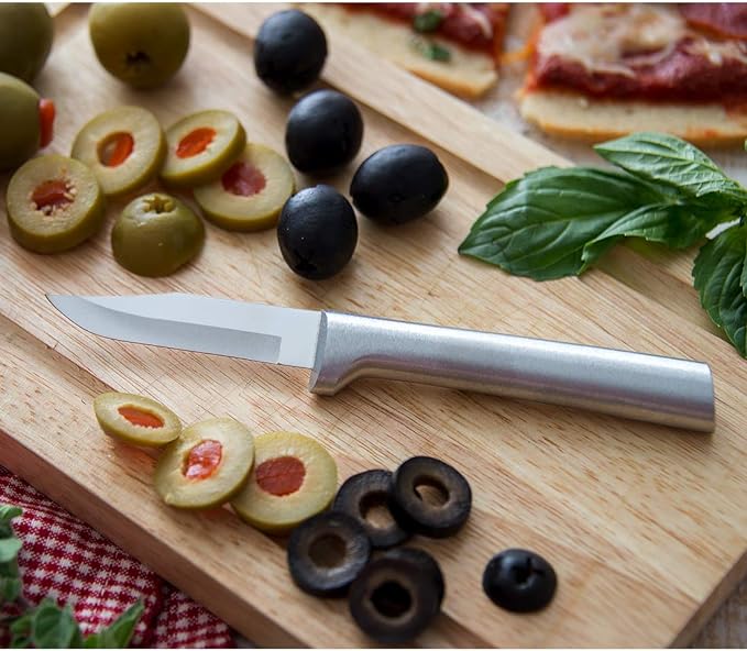 Rada Cutlery Paring Knife Galore Gift Set (S01), 3-Piece Knife Set, Stainless Steel Blades, Sliver Handle