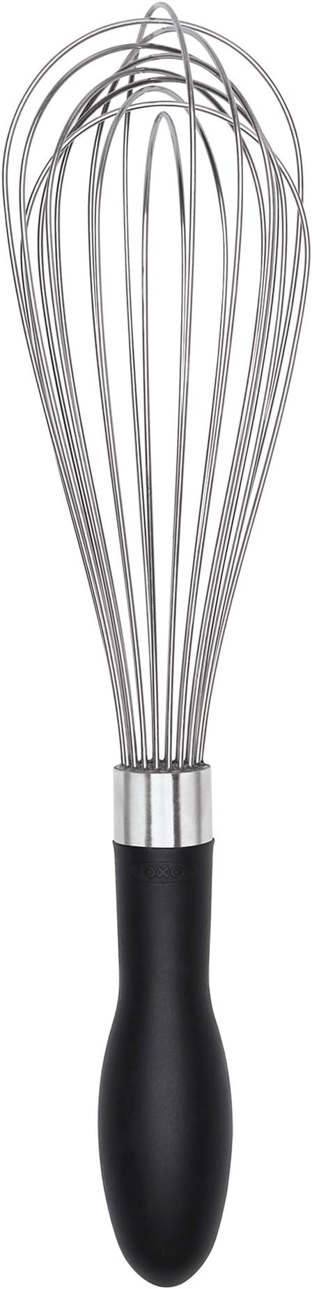 OXO Good Grips 11-Inch Balloon Whisk & Good Grips 12-Inch Stainless-Steel Locking Tongs