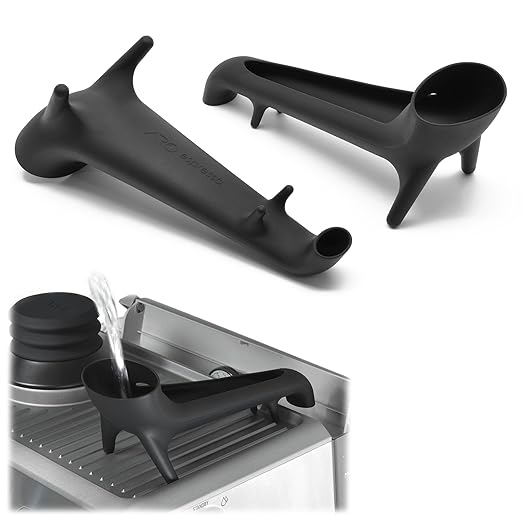 ARO Espresso™ The Original Water Tank Quick-Access Funnel for Espresso Machines | Silicone Offset Funnel for Water Tank Access Under Cabinets | Compatible with Breville Espresso Machines and More!