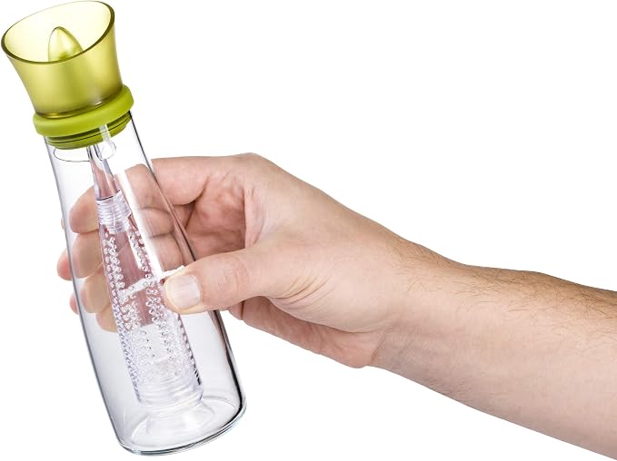 Tescoma Oil Dispenser Bottle with infuser 8,5oz, with no-drip Spout for 250 ml