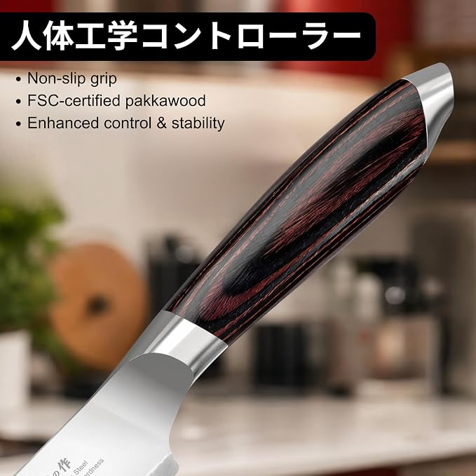 imarku Bread Knife, Professional 10 Inch Serrated Bread knives for Homemade Sourdough, High Carbon Stainless Steel, Razor Sharp Edge Bread Cutting Knife for Bread Cake, Birthday Gifts for Women Men