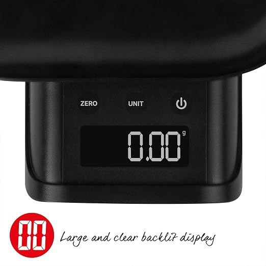 Salter Digital Precision Kitchen Scale - Accurate Weighing In 0.01g Increments, 300g Max Capacity, Stainless Steel Platform, Detachable Tray, Weigh Small Items, Yeast, Spices, Coffee, Jewellery, Coins