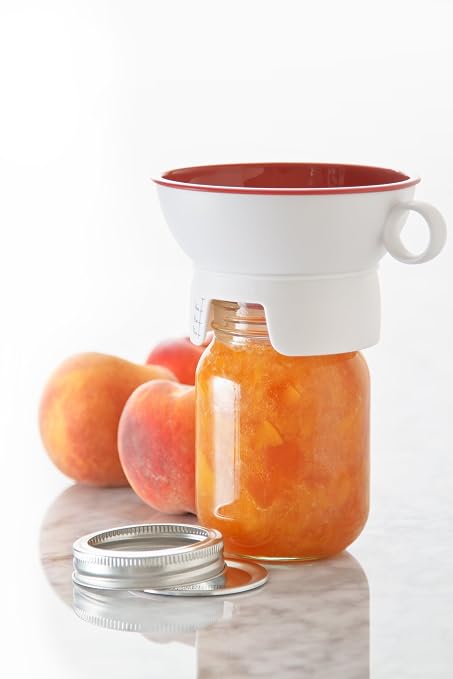 PrepWorks Canning Funnel for Easy, Mess-Free Canning and Pouring into Jars (Pack of 12)