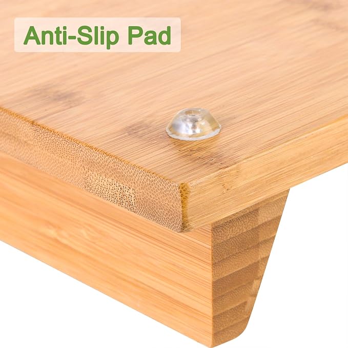 M MH ZONE Bamboo Cheese Board Set (Upgrade Type 16" x 13") Charcuterie Board with 4 Specialist Stainless Steel Knife and Ceramic Dish, Perfect Christmas Gifts for Family, Friend or Lover