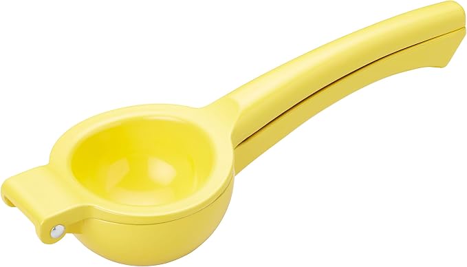 KitchenCraft Carded Lemon Squeezer, Yellow, 22.2 x 7.5 x 4.5cm