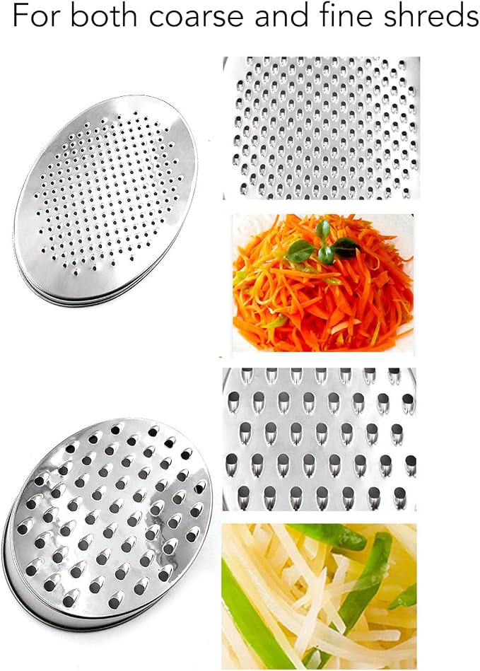 Jeffergarden Portable Cheese Grater Stainless Steel Box Grater with Storage Container for Easy Grating in Home Kitchen (Pink), #013, Jeffergardenox1nhivue3-13