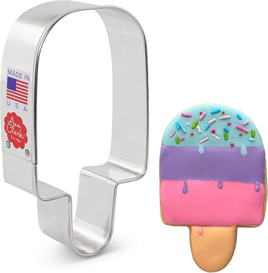 Ann Clark Popsicle Cookie Cutter, 4" Made in USA