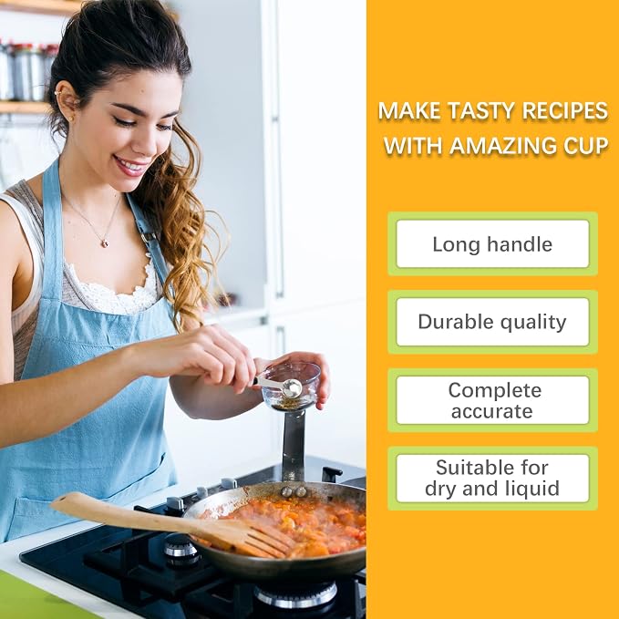 LEIFENY 2PCS 1 Tsp(1/3tbsp, 1/6oz, 5ml) Single Measuring Spoon with Black Silicone Grip, Stainless Steel Individual Measure Scoop Only