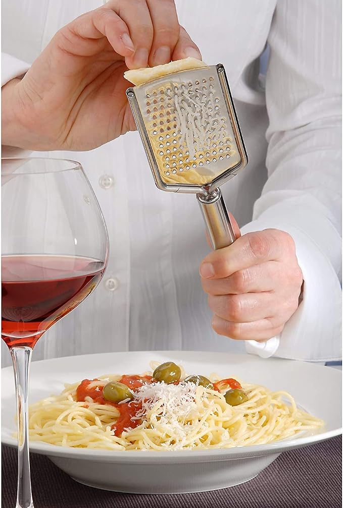 WMF Cheese Grater 9.8-Inch / 25 cm Profi Plus Cromargan Stainless Steel Partly Matt Dishwasher Safe