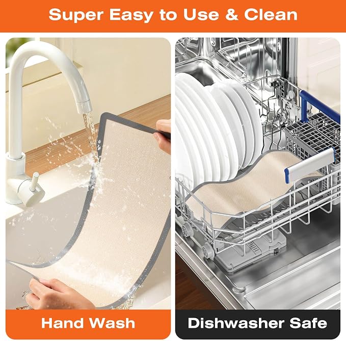 Silicone Baking Mats For Harvest Right Freeze Dryer Small Size Trays 4 pcs (Gray, S - Small)