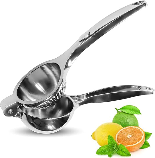 SAFi Premium Zinc Alloy Lemon Squeezer Manual Citrus Juicer Heavy-Duty Lime Press & Lemon Press Handheld Orange Juicer Durable Lime Squeezer And Lemon Juicer for Fresh Juice & Lemonade Hand Juicing