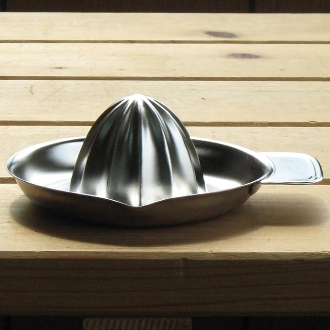 Nagao Tsubamesanjo Squeezer, Double Mouth Lemon Squeezer, 18-8 Stainless Steel, Commercial Use, Made in Japan