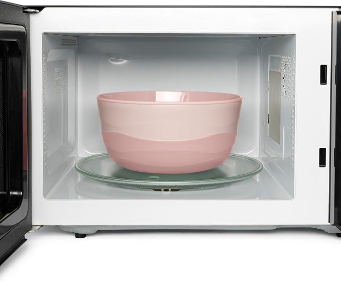Pera Mixing Bowls with Lids, 8-Piece Airtight Leak-Proof Nesting BPA-Free Prep Bowl Set for Kitchen & Food Storage, Large 4200ml Capacity, Microwave & Dishwasher Safe(Pink)