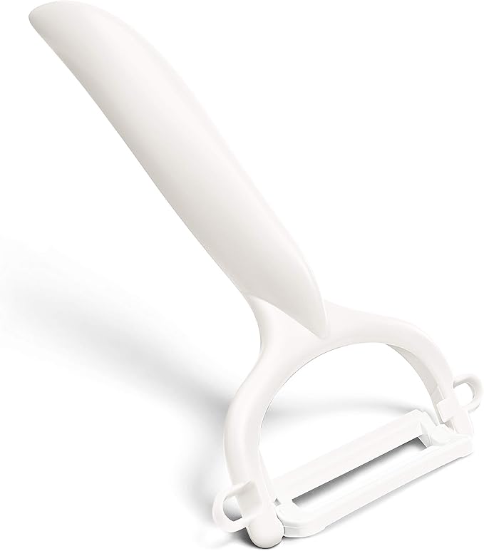 Kyocera Advanced Ceramic Horizontal Y Peeler, White