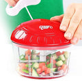 Food Chopper and Processor Original - Chop Dice Puree Vegetables Onions Tomatoes Garlic Meats and Nuts in Just Seconds for Delicious Meals - Perfect for Homemade Salsa