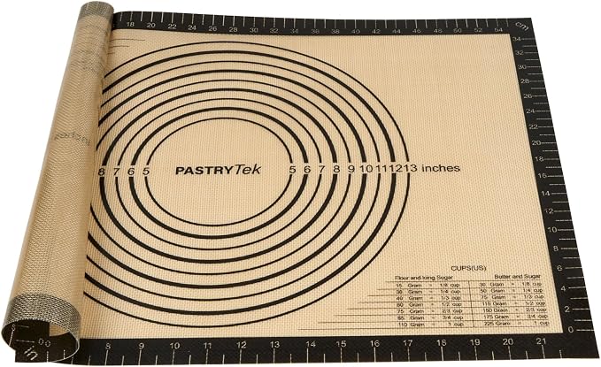Restaurantware Silicone Baking Mat - 1 Case - 23.6 x 15.7 Inches - Non-Stick Pastry Mat for Dough Rolling - Heat-Resistant, Durable, Anti-Slip Liner - Black