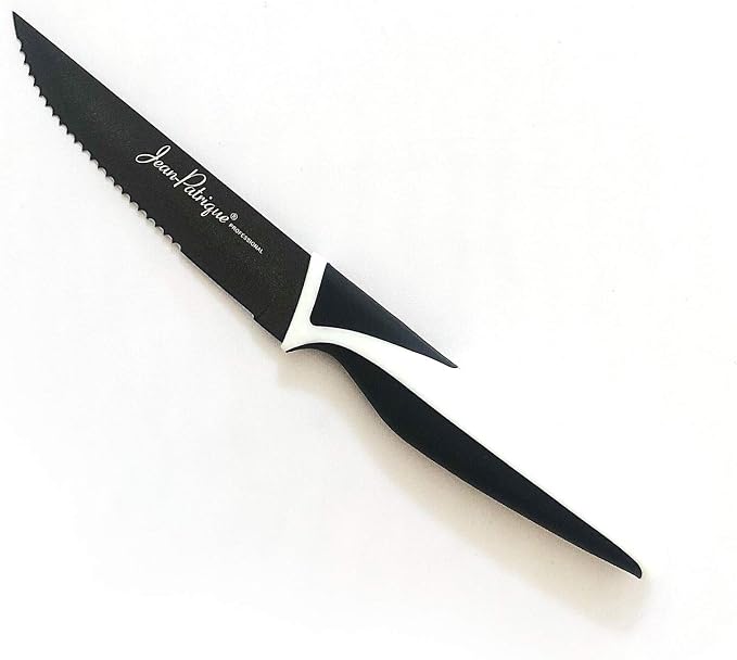 Jean-Patrique Steak Knives - Set of 6 (Black and White)