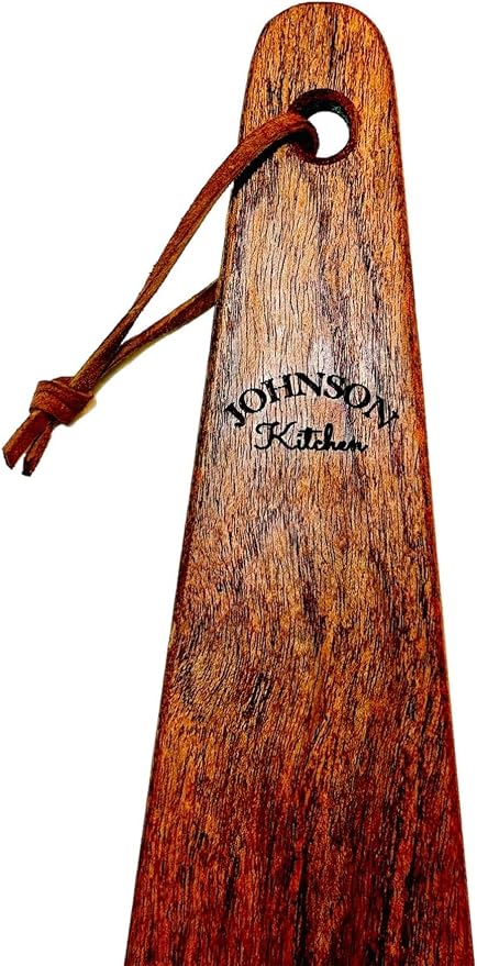 COWBOY SPATULA - Mesquite Wood Spatula, Handmade in Texas, Made in USA, Perfect for cast iron cookware, steel cookware, nonstick cookware - Personalization Optional (Your Name Kitchen)