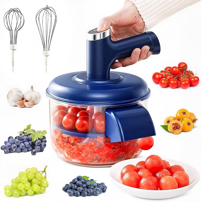 Electric Grape Garlic Peeler Machine, Automatic Fruit Peelers for Cherry Tomato, Electric Peeling Skin Remover Tool for Small Fruits, Rechargeable, Essential Gadget for Home Kitchen