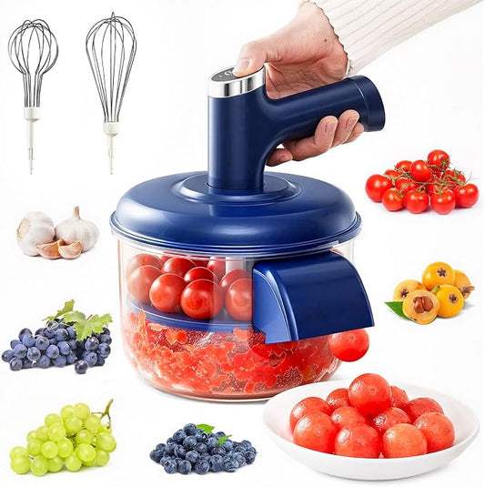 Electric Grape Garlic Peeler Machine, Automatic Fruit Peelers for Cherry Tomato, Electric Peeling Skin Remover Tool for Small Fruits, Rechargeable, Essential Gadget for Home Kitchen