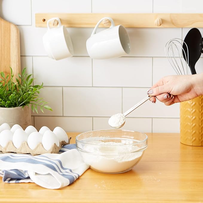 RSVP International Endurance Kitchen Collection Open Stock Measuring Spoon, Stainless Steel, Dishwasher Safe, 1-Tablespoon