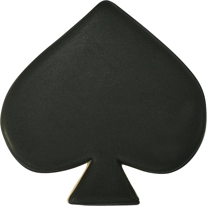 R&M International Casino Playing Card Suits Cookie Cutters, Spade, Heart, Club, Diamond, 4-Piece Set