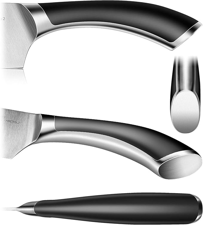 WELLSTAR Kiritsuke knife, Nakiri Vegetable Cleaver Kitchen Knife – Razor Sharp Forged German Stainless Steel Blade, Ergonomic Full Tang Handle, Multipurpose Use for Home Restaurant – Gift Box