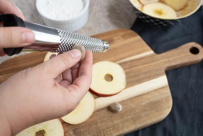 Fox Run Stainless Steel Cone Nutmeg Grater, 6" With Storage (Pack of 2)