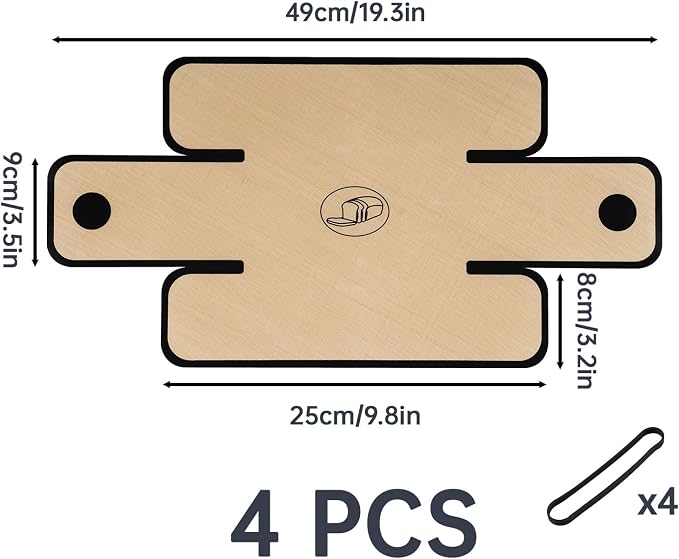 NiHome 4-Pack Silicone Bread Loaf Pan Liners, Reusable and Nonstick Silicone Bread Sling, Fit for 9x5, 9.5x5, and 10x5 Inch Loaf Pans, Dishwasher Safe, Easy to Clean - Brown base with black edges