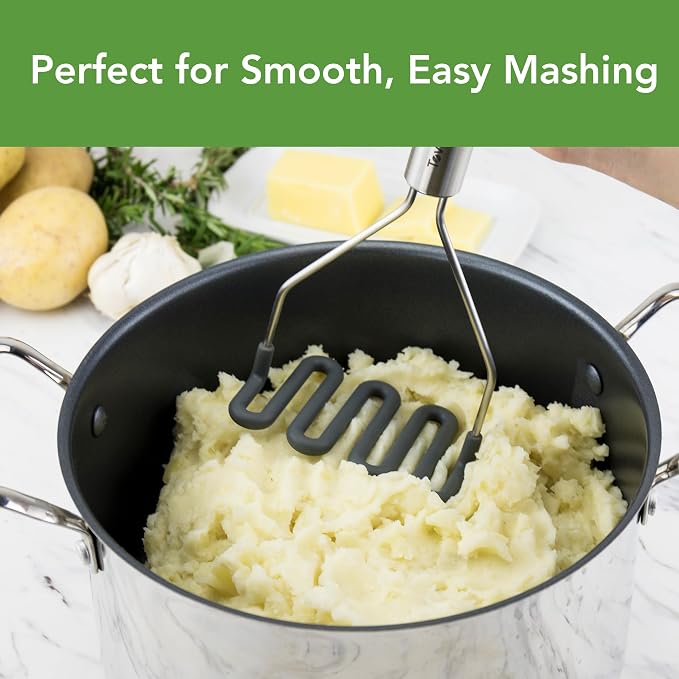 Tovolo, Potato Masher Silicone Charcoal