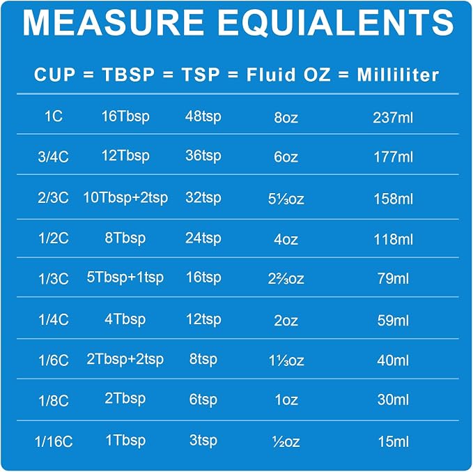 Measuring Cups and Spoons Set 21 Piece, 11 Stainless Steel Nesting Measuring Spoons and Cups with 3 Plastic Measuring Cup, 3 Funnel, 3 Brush, 1 Ruler, Measuring Cup Set for Kitchen Baking Liquid Dry