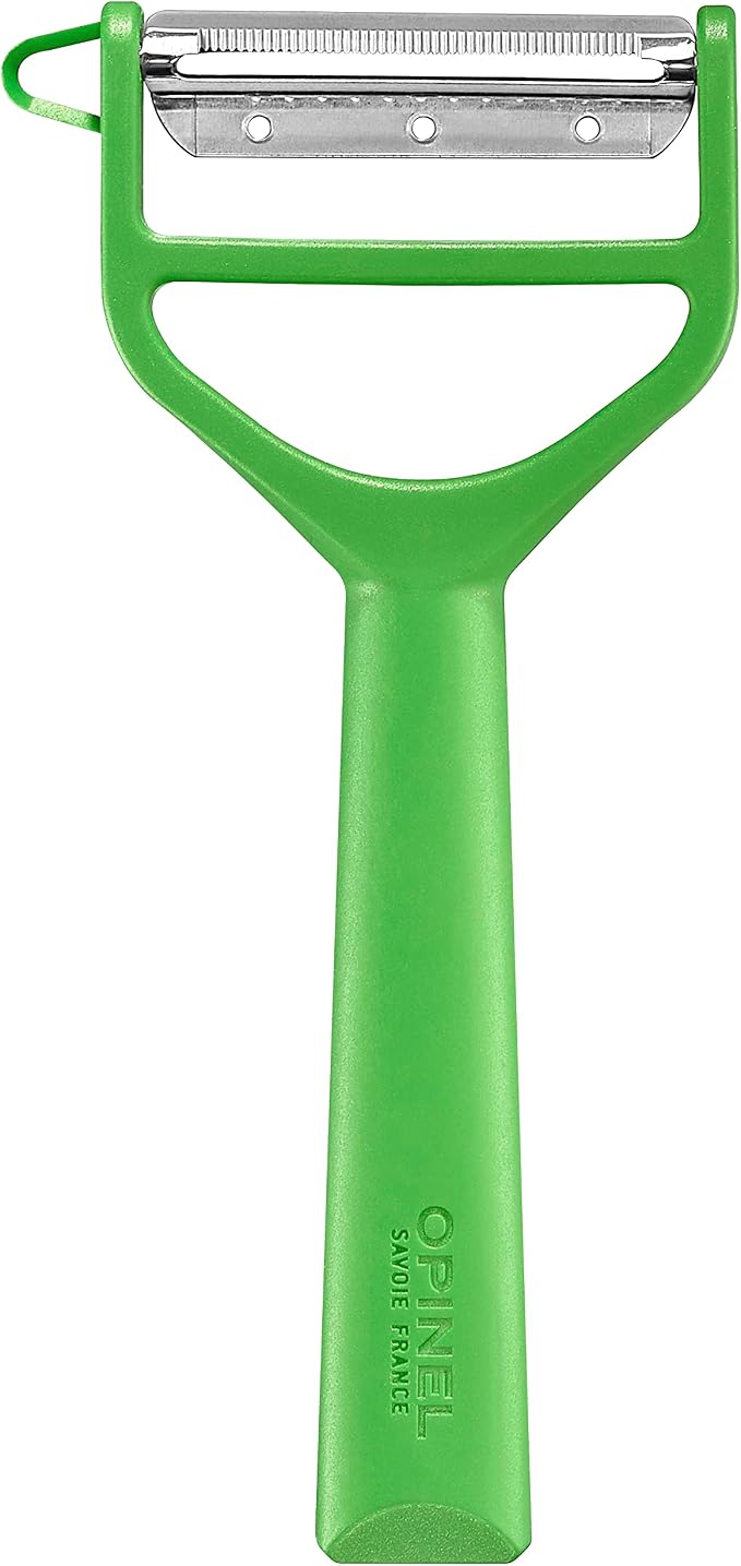Opinel T-Duo Polymer Julienne Peeler (Green)