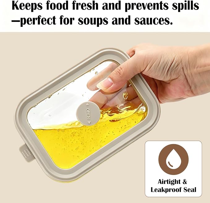 12 oz Small Glass Food Storage Containers with Glass Lids,1.5 Cup Glass Meal Prep Containers, Non Toxic Lunch Containers for Microwave, Oven, Freezer and Dishwasher Safe, 6 Pack