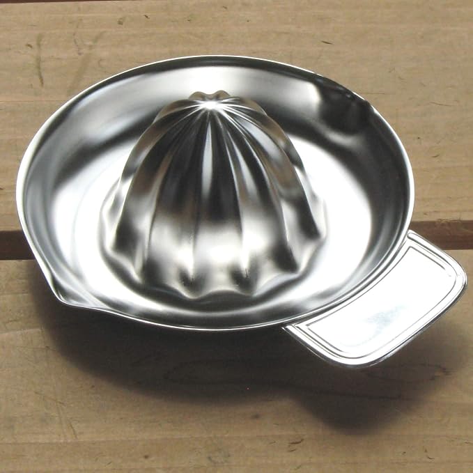 Nagao Tsubamesanjo Squeezer, Double Mouth Lemon Squeezer, 18-8 Stainless Steel, Commercial Use, Made in Japan