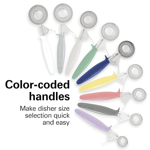 Hamilton Beach Commercial 80-16 Disher, 80 Series, 26" L, 8" W, 4" H, Blue