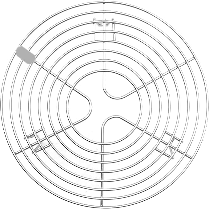 Round Steamer Rack and Cooling Rack,Stainless Steel Pot Trivet, Cooking Rack,Wire Steamer Kettle Rack Holder, Air Fryer Cooking Steamer Rack for Baking Canning Cooking Steaming, 8.7''X2.8''