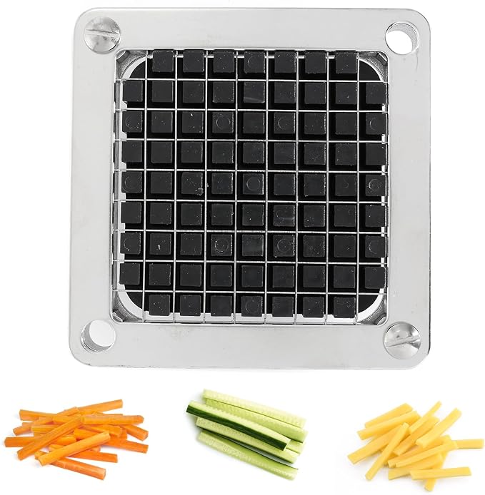 Replacement Chopper Blade Commercial Vegetable Chopper Dicer Stainless Steel Blade for Fruit Cutting Machine Tomato French Fries Cutter (3/8″ Blade)