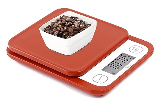 Ozeri® Garden and Kitchen Scale II with 420 Variable Graduation Technology® | Measures most delicate garden herbs and greens at 0.1 g for ingredients under 420 grams and 0.5 g for items over 420 grams