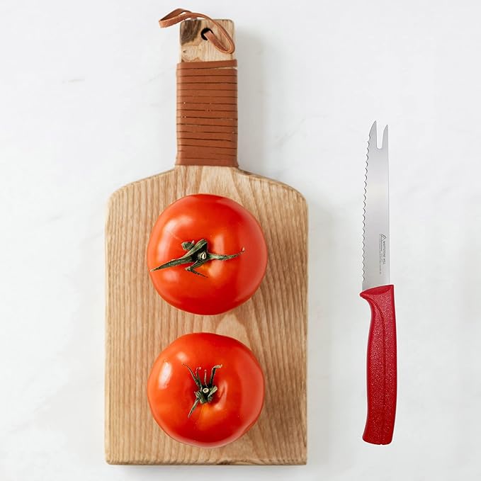 Kitchen Knife Set, MATTSTONE HILL Paring Knife Set - German Steel, Black, Blue, Green, Red