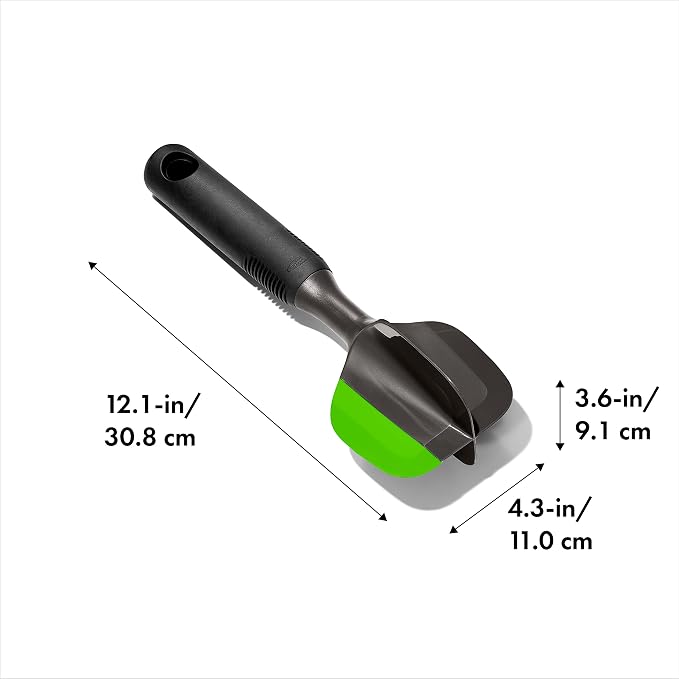 OXO Good Grips 3-in-1 Avocado Slicer - Green & Scoop and Smash Good Grips Avocado Tool, Masher, Black
