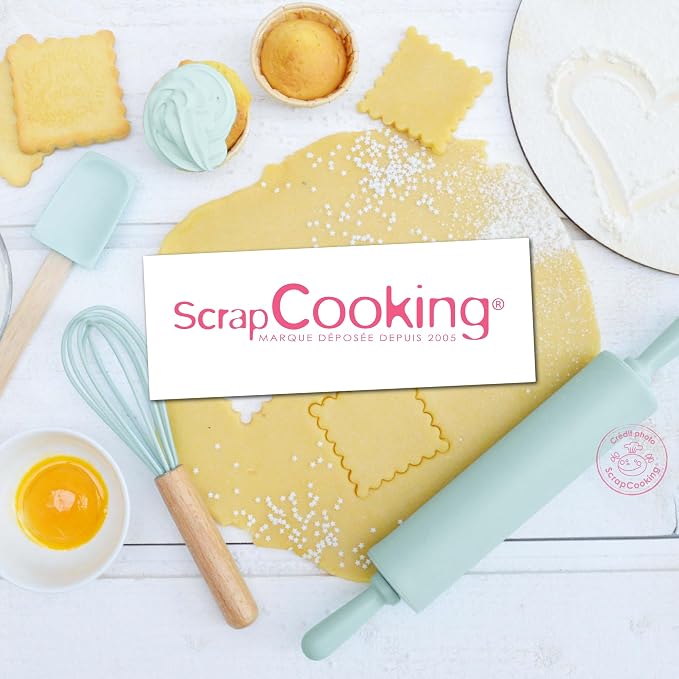 ScrapCooking 5281 Silicone Pastry Brush for Decorating, Topping, Icing, 27.2 cm