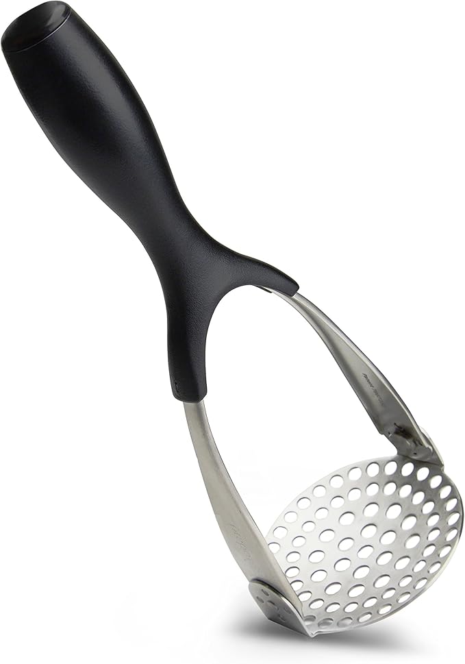 Prepara Flip Masher , Stainless Steel/Black