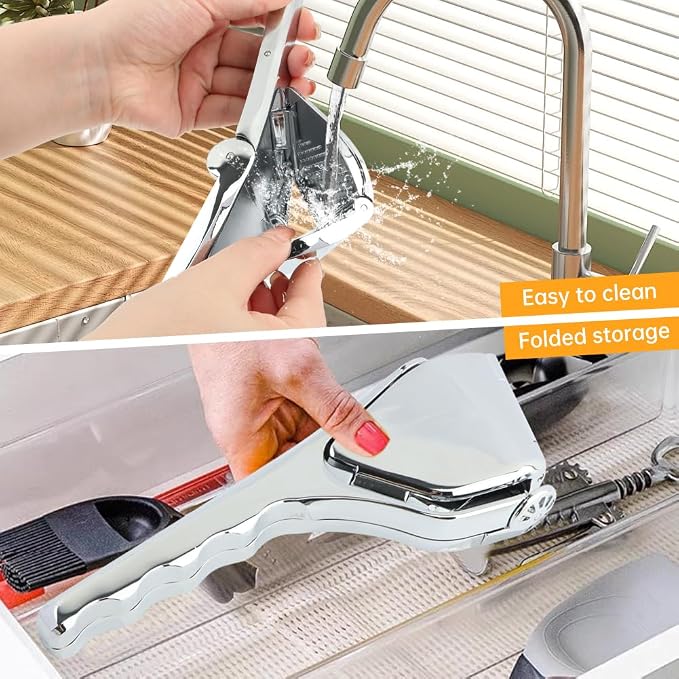 Stainless Steel Lemon Juicer, Manual Lemon Squeezer Handheld Citrus Squeezer Juice Extractor for Citrus Lime Orange