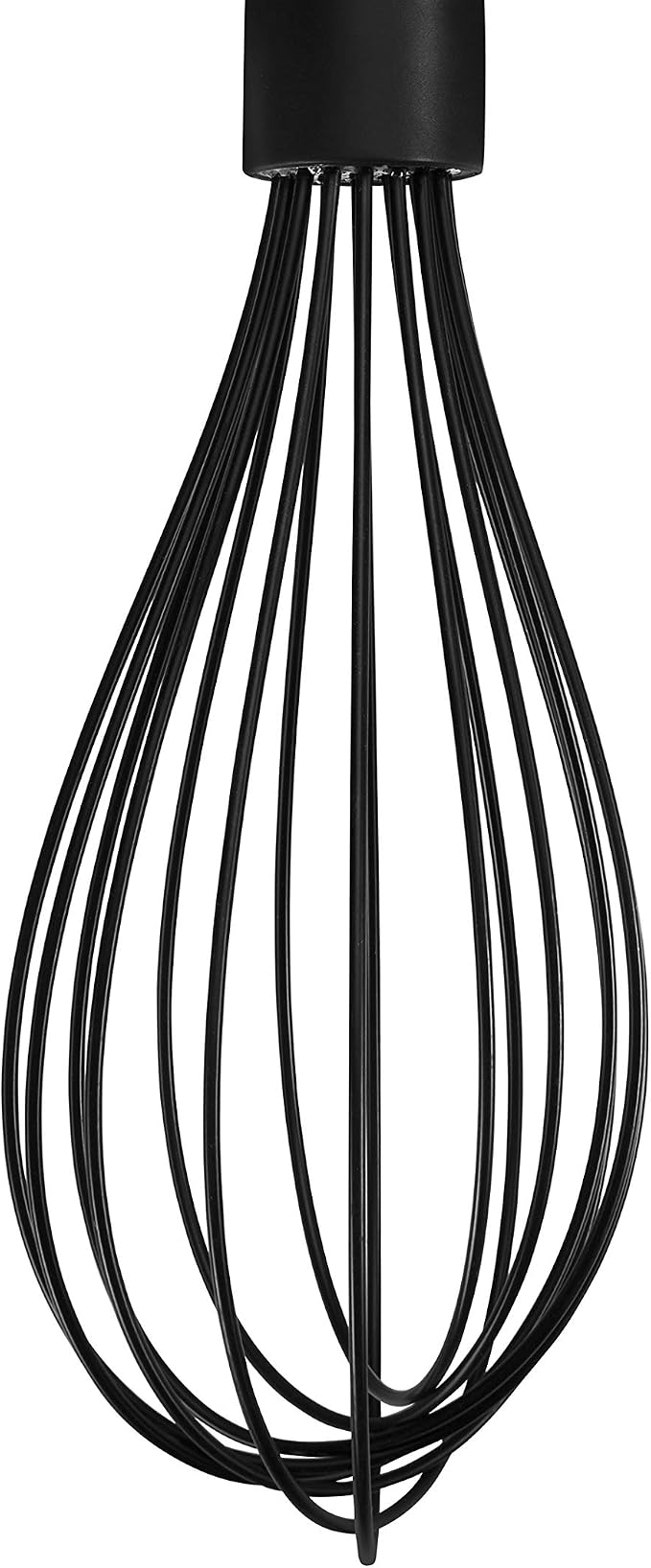 Lurch Germany Smart Tool Silicone Whisk Durable Practical Heat Resistant Kitchenware Kitchen Tool / 12.6 Inch / 32 cm - Ø 2.9 inches / 7.5 cm - Black