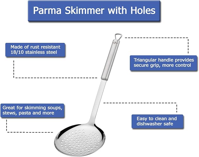 Küchenprofi Kuchenprofi Parma Stainless Steel Skimmer, 14-Inch (K1215032800)