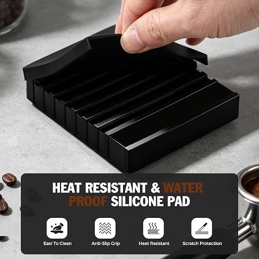 Coffee Scale with Auto Timer, 2kg/0.1g Accurate Scale for Espresso and Pour-Over Coffee, Water Flow Rate and Type-C Rechargeable, Digital Scale for Kitchen/Baking/Cooking, Black