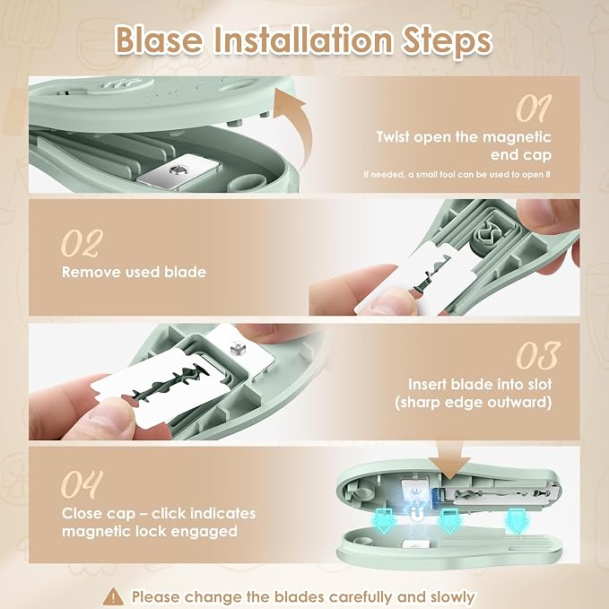 Bread Lame Sourdough Scoring Tool, Extractable & Magnetic Bread Scoring Tool, Scoring Knife for Bread Baking, Bread Razor for Homemade Bread, Sourdough Scorer Tool, Includes 5 Razor Blades-Gray